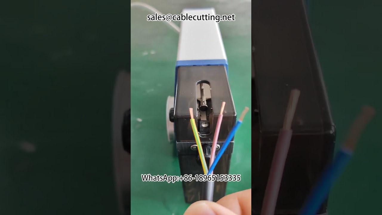 Máy tuốt dây tự động - Thiết bị dây cáp - Máy đánh đầu cốt chuyên nghiệp