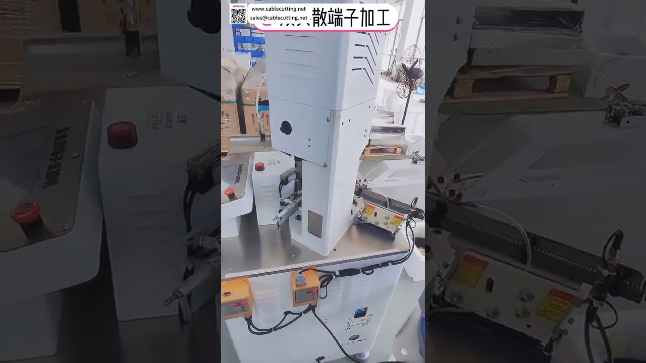 Máy ép cáp đầu nối tự động - Giải pháp tối ưu chi phí cho quy trình bó dây