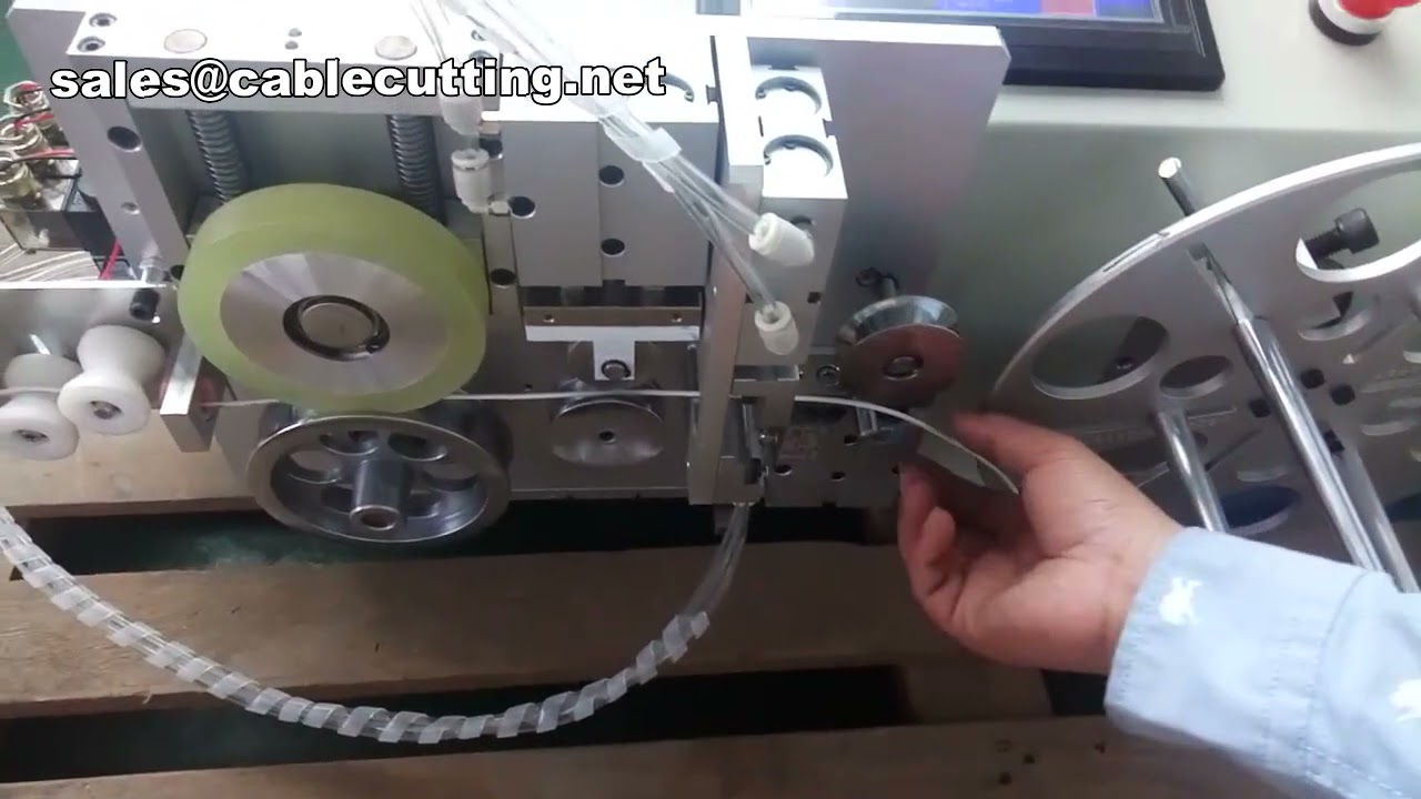 Máy quấn và buộc cáp tích hợp bộ đếm mét chính xác