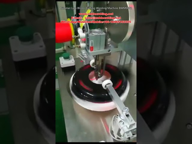 Máy cắt, cuộn và đóng gói vỉ dây cắt cỏ tự động BWM-0001