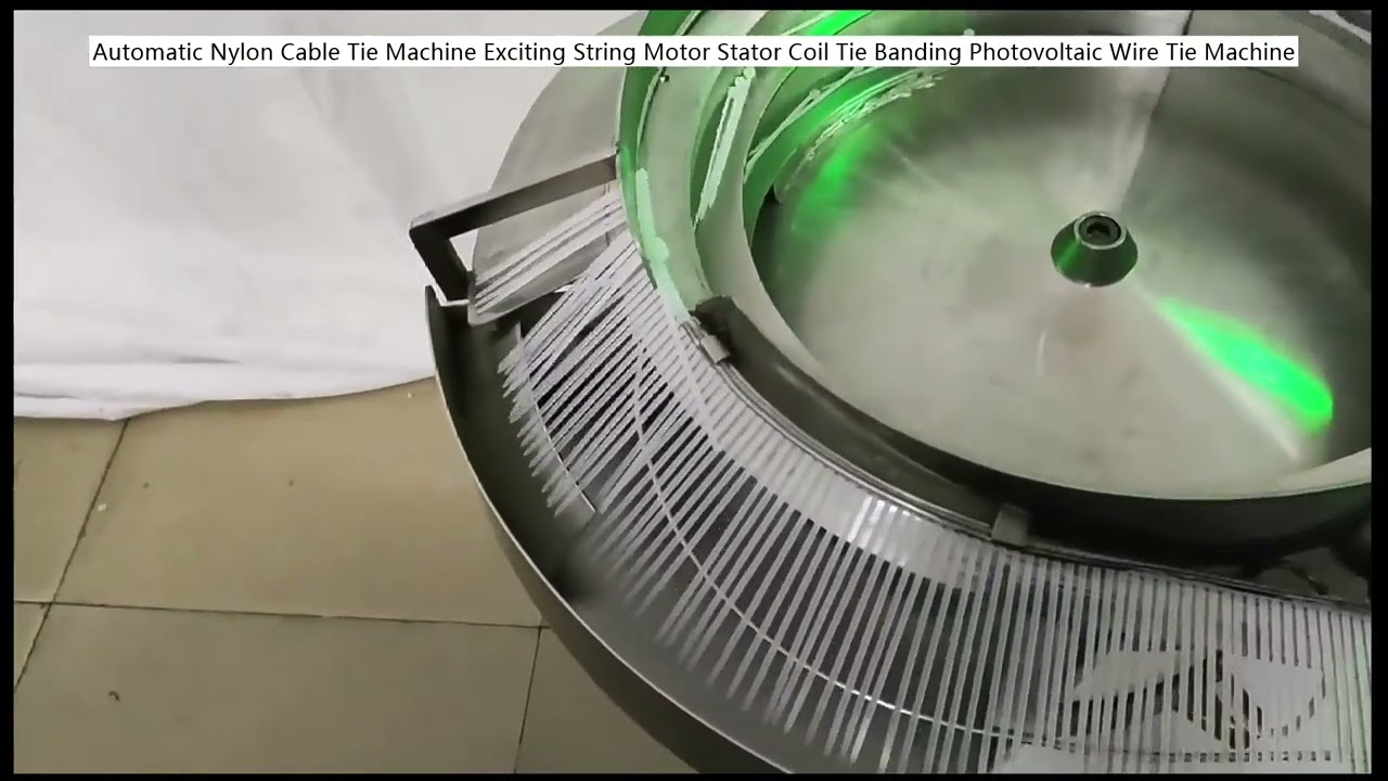 Máy Buộc Dây Cáp Nylon Tự Động - Buộc Dây Quấn Stator Motor và Dây Quang Điện
