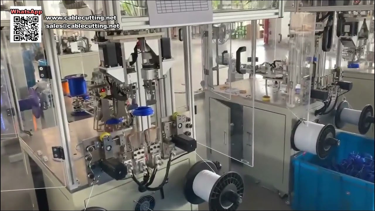 Máy Quấn và Buộc Dây Tự Động Công Nghiệp Cho Bao Bì Dây Cắt Thẻ Treo