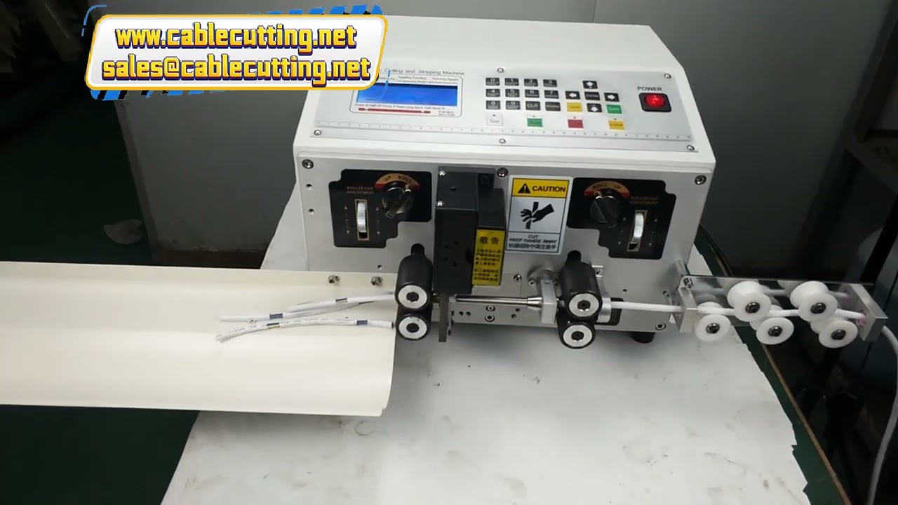 Máy cắt tuốt dây bọc nhiều lõi dây cáp cho dây điện 3x0.75 – Chuyên dùng cho dây nịt ô tô