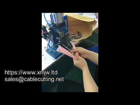 Máy bóc vỏ dây cáp đa lõi WPM-150A - Gia nhiệt điện dọc đứng tự động