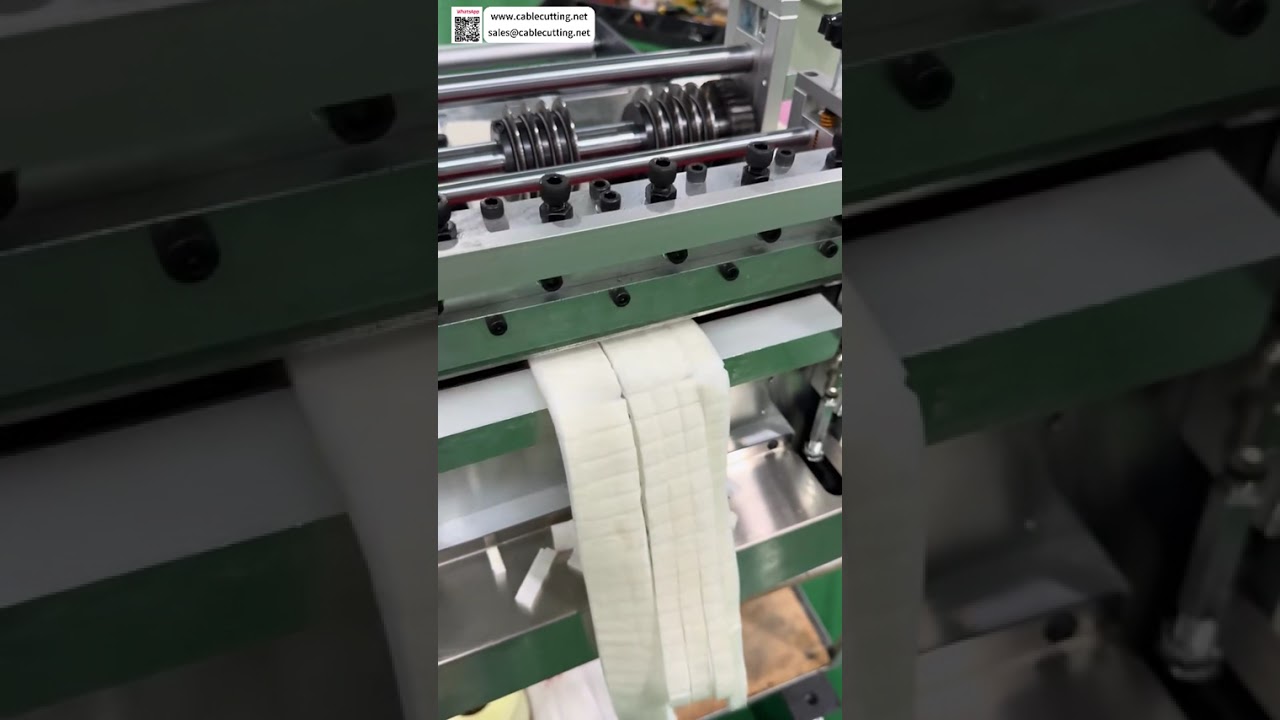 Máy Xẻ Vải Bông Dính Kết Hợp Cắt Ngang Có Chức Năng Cắt Đầy Đủ và Cắt Một Nửa