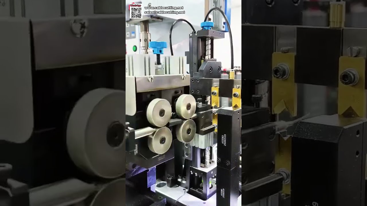 Máy Ép Đầu Dây Tự Động Một/Hai Đầu - Ổn Định, Bền Bỉ, Hiệu Suất Cao