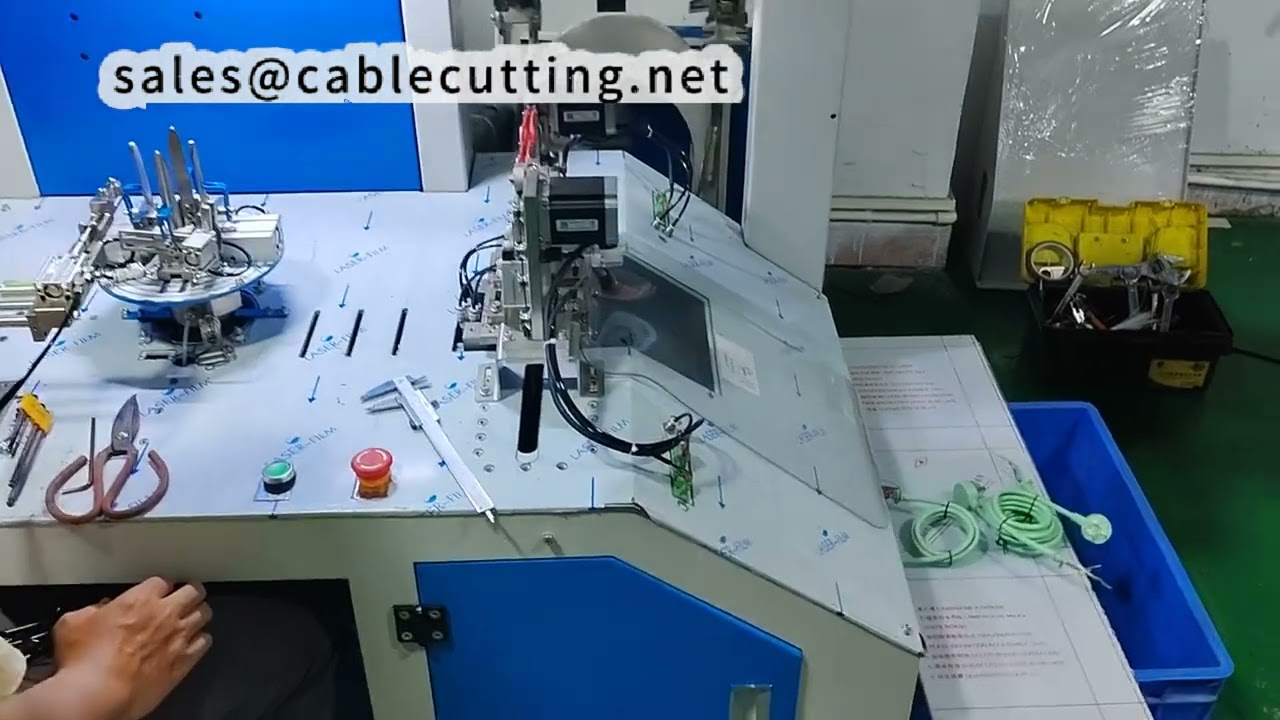Máy Buộc Cáp Tròn Đôi – Dung Sai Đầu-Đuôi 10mm Hoàn Hảo Cho Dây Cáp Chính Xác