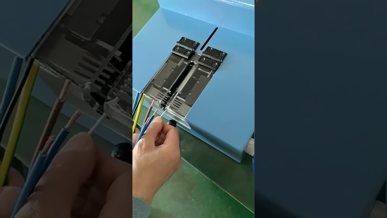 Máy bóc tách & cắt dây điện cảm ứng khí nén LY độ chính xác cao – Dây 10 mm²