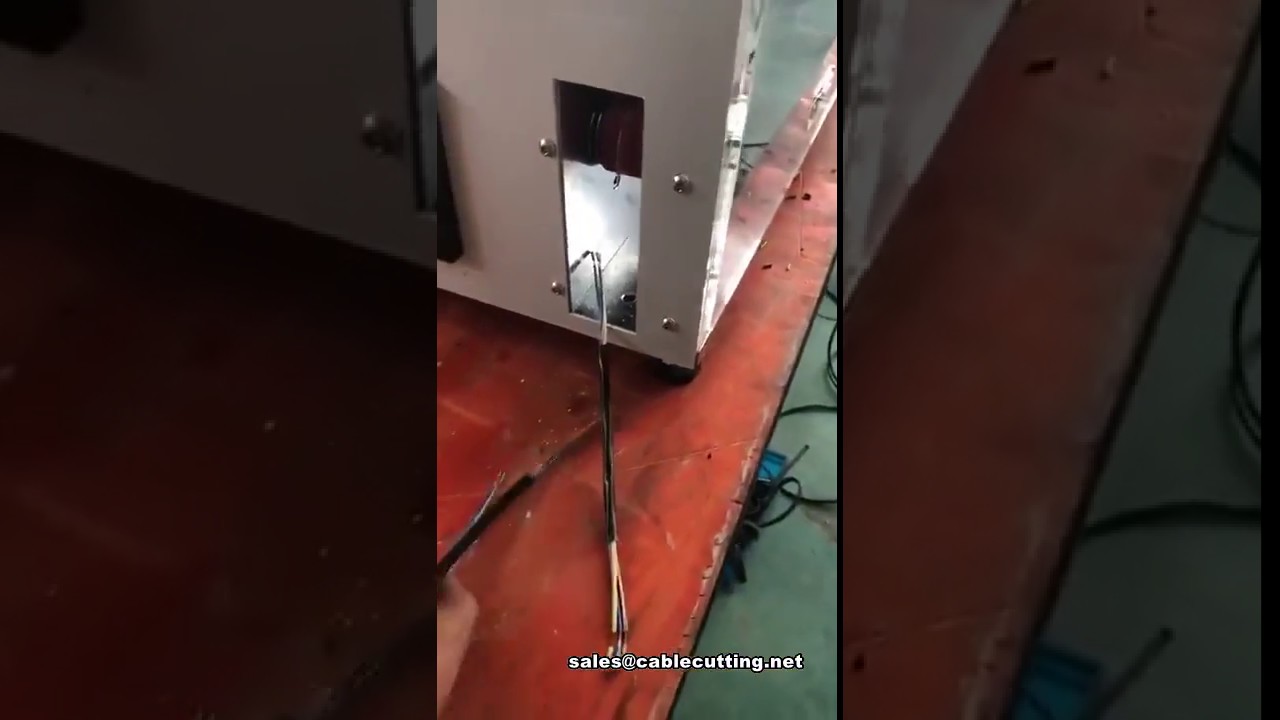 Máy tuốt vỏ cáp tự động hai lớp - Hiệu suất cao
