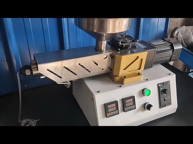 Máy đùn trục vít đơn SJ25 - Máy đùn sợi nhựa phòng thí nghiệm 1.75mm/3mm, nhỏ gọn
