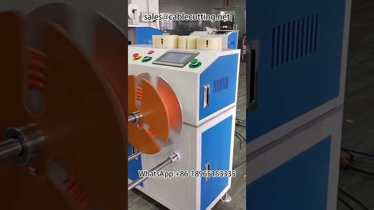 Máy cuộn dây tự động: Chia cuộn lớn thành cuộn nhỏ với chức năng đếm mét chính xác