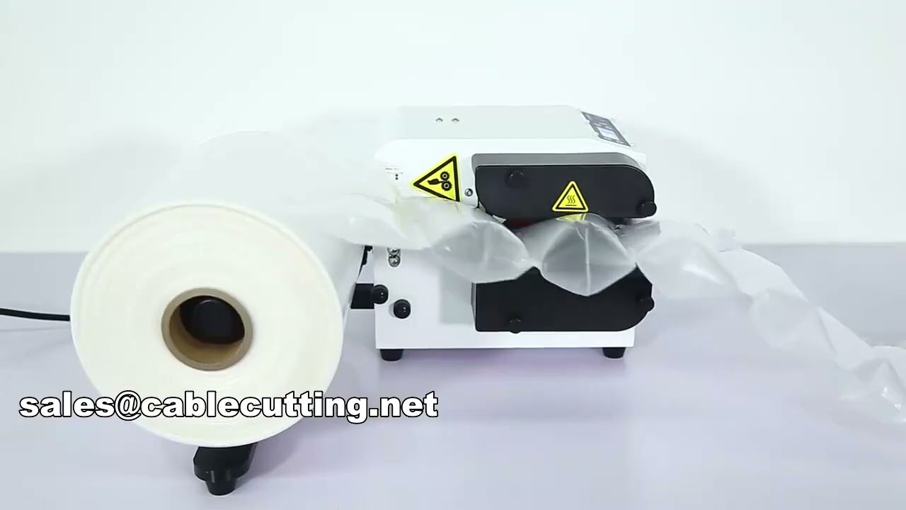 Máy sản xuất túi đệm khí bong bóng tự động - Giải pháp đóng gói chống sốc hiệu quả