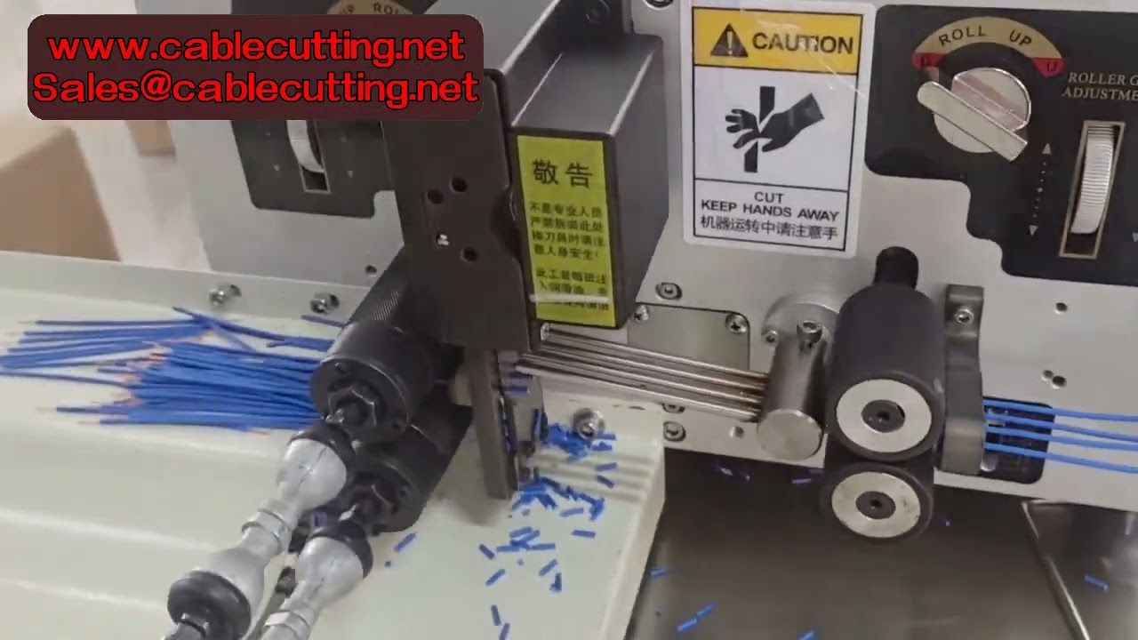 Máy Cắt Tước Xoắn Dây Điện Tự Động 4 Dây – Nâng Cao Hiệu Suất Sản Xuất