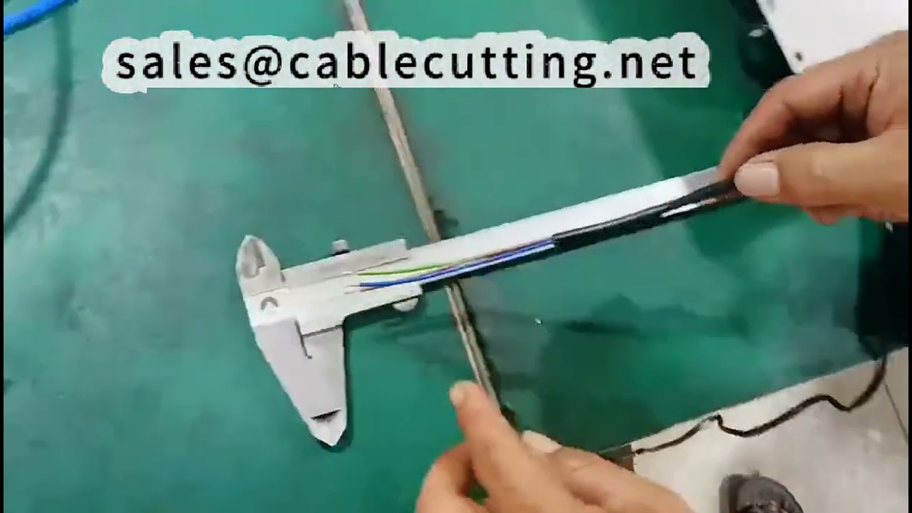Máy Tuốt Vỏ Cáp Bọc Trong Ngoài 100mm – Đường Kính Ngoài 6.5mm, Tự Động Hóa Nhà Máy