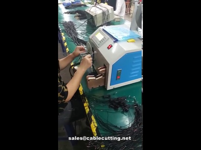 Máy quấn dây tai nghe và buộc cáp tự động - Giải pháp tối ưu cho dây chuyền sản xuất
