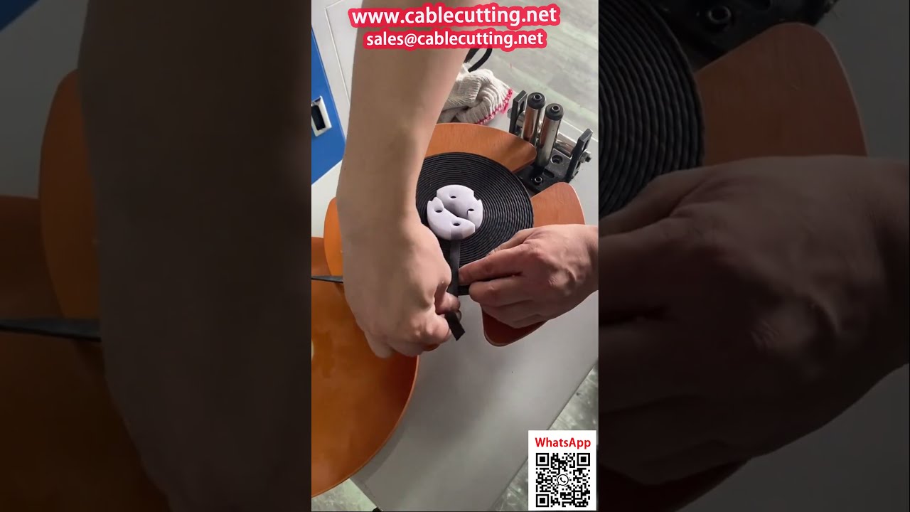 Máy cuộn cáp dẹt kiểu bánh kếp – Dành cho cáp nguồn, HDMI và các loại cáp khác