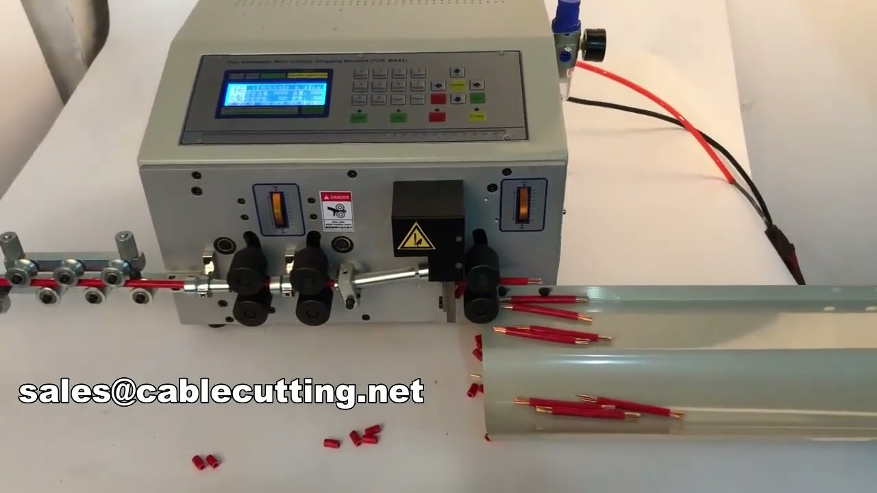 Máy cắt tuốt dây cáp tự động 25mm2 WPM-MAX1-6 | Tăng tốc tự động hóa nhà máy