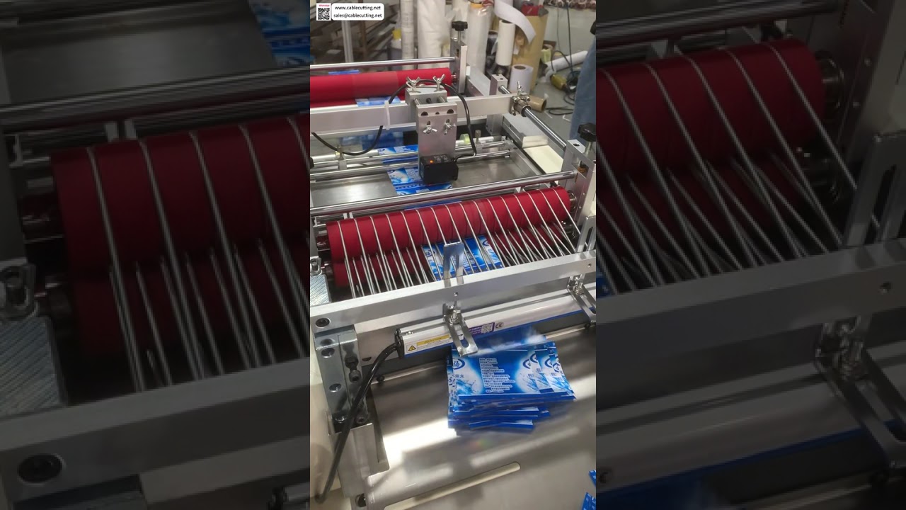 Printed Roll Material Slicing Photoelectric Color Tracking High Speed Sheet Cutter Operations