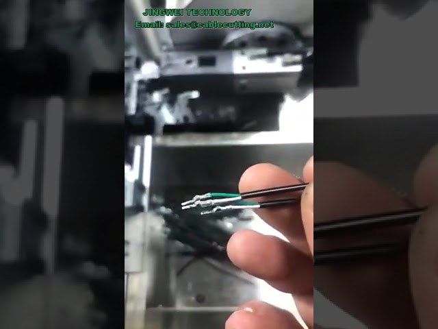 Máy nhúng thiếc tự động hoàn toàn cho dây bọc - Dây điện BV, BVR, dây cáp điện tử - Máy xử lý dây điện ô tô