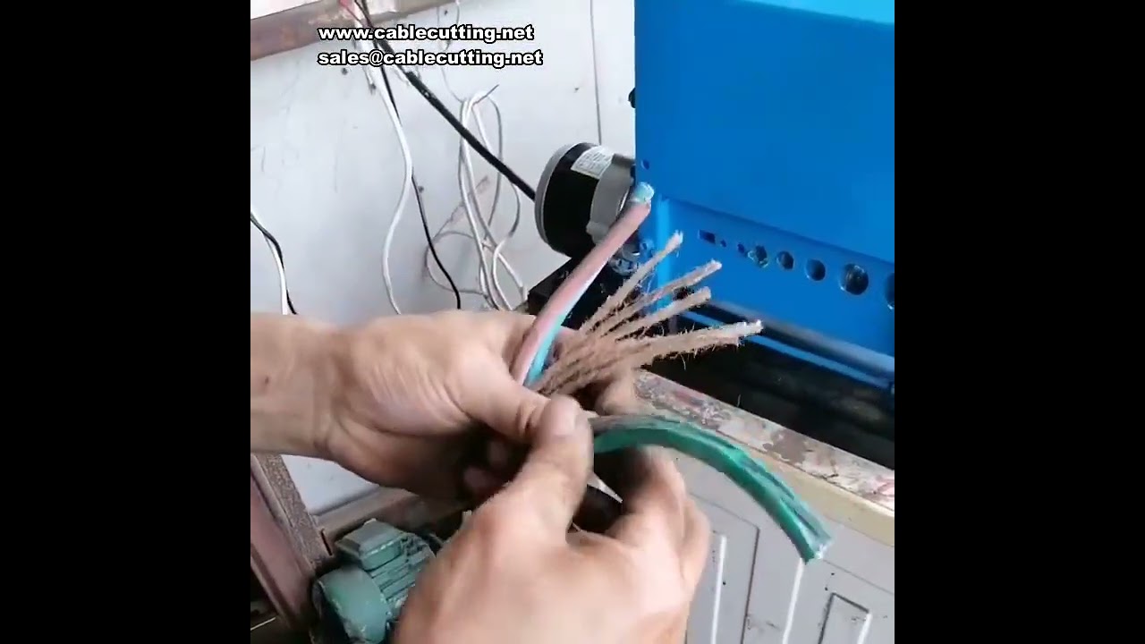 Máy Bóc Vỏ Dây Điện Tự Động 220V (2-32mm) – Tuốt Dây Đồng Nhôm Phế Liệu Hiệu Quả Cao