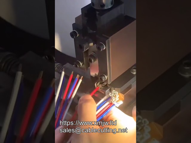 Máy ép đầu cốt dạng dải ô tô chuyên dụng cho JST, Molex và các thương hiệu đầu cốt khác