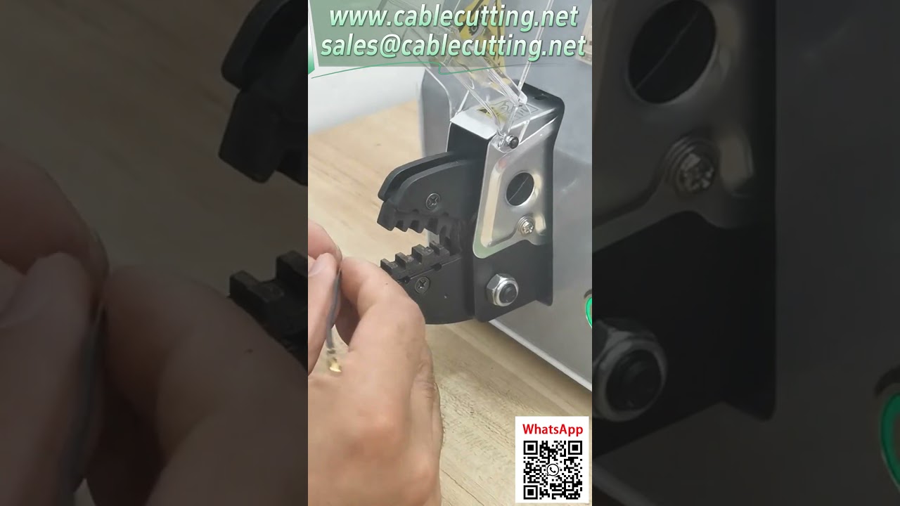 Máy ép đầu nối điện tự động 1.6 tấn, cắm điện dùng ngay, thay khuôn linh hoạt #thiếtbịtựđộnghóa