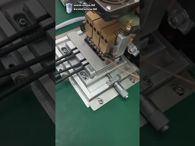 Máy hàn hai mặt đầu cáp dữ liệu - Hàn chính xác tự động cho dây dẫn