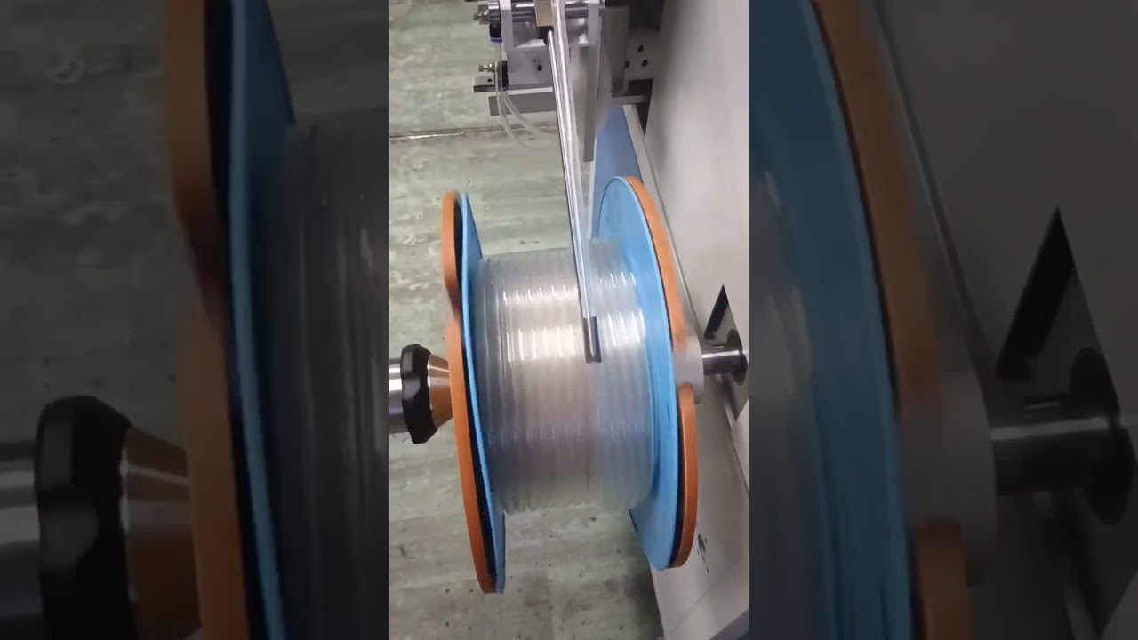 Máy đếm, cắt và cuộn ống PVC tự động chính xác - Tối ưu hóa sản xuất #machine