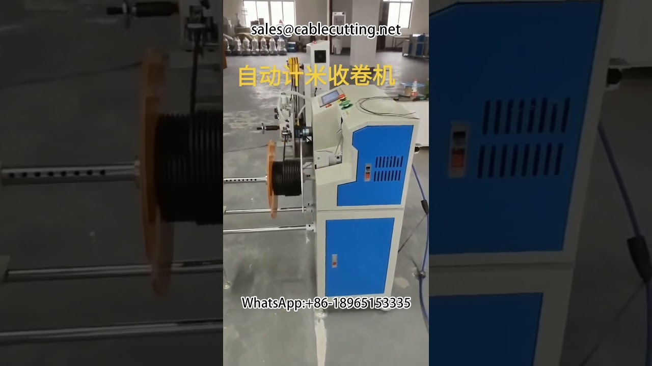 Máy quấn và buộc dây tự động - Máy quấn dây đếm mét chính xác