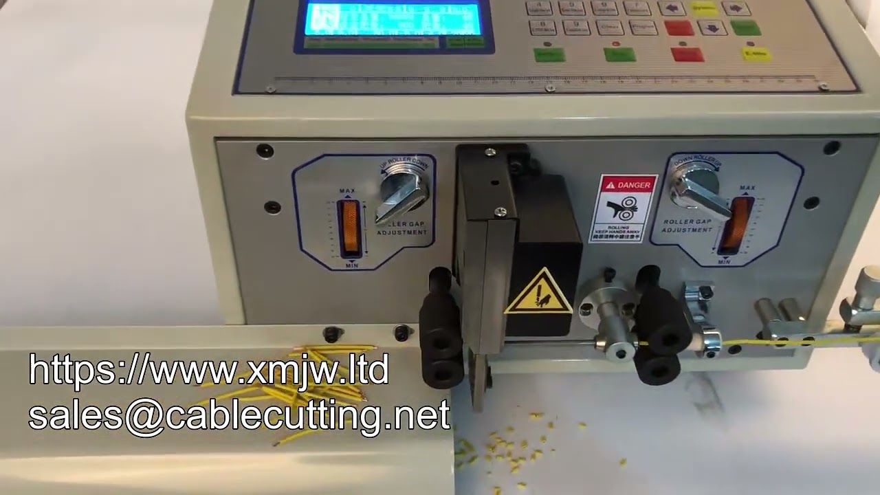 Máy Tước Dây Cáp Đồng Tự Động Để Bàn WPM 02 - Cắt và Tước Chính Xác