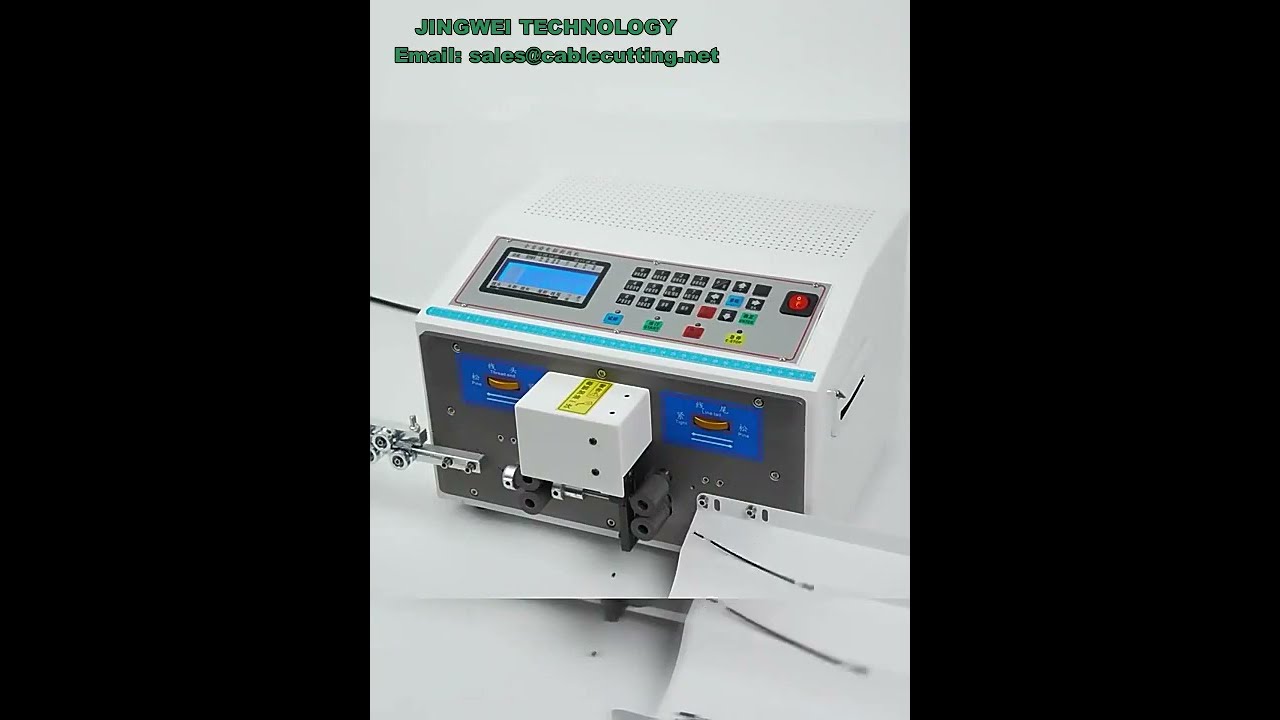 Máy Tuốt Dây Điện Tự Động - Máy Cắt Và Tuốt Dây Cáp Chính Xác