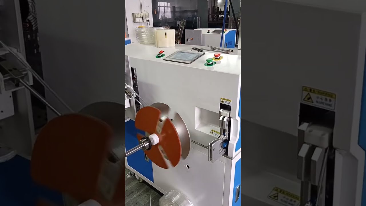 Máy tự động đa năng: Đếm mét, phân loại, cắt, quấn ống & cuộn dây #máytựđộng