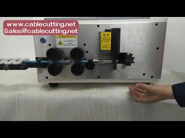 Máy cắt, tuốt và uốn dây tự động - Tối ưu hóa sản xuất dây cáp
