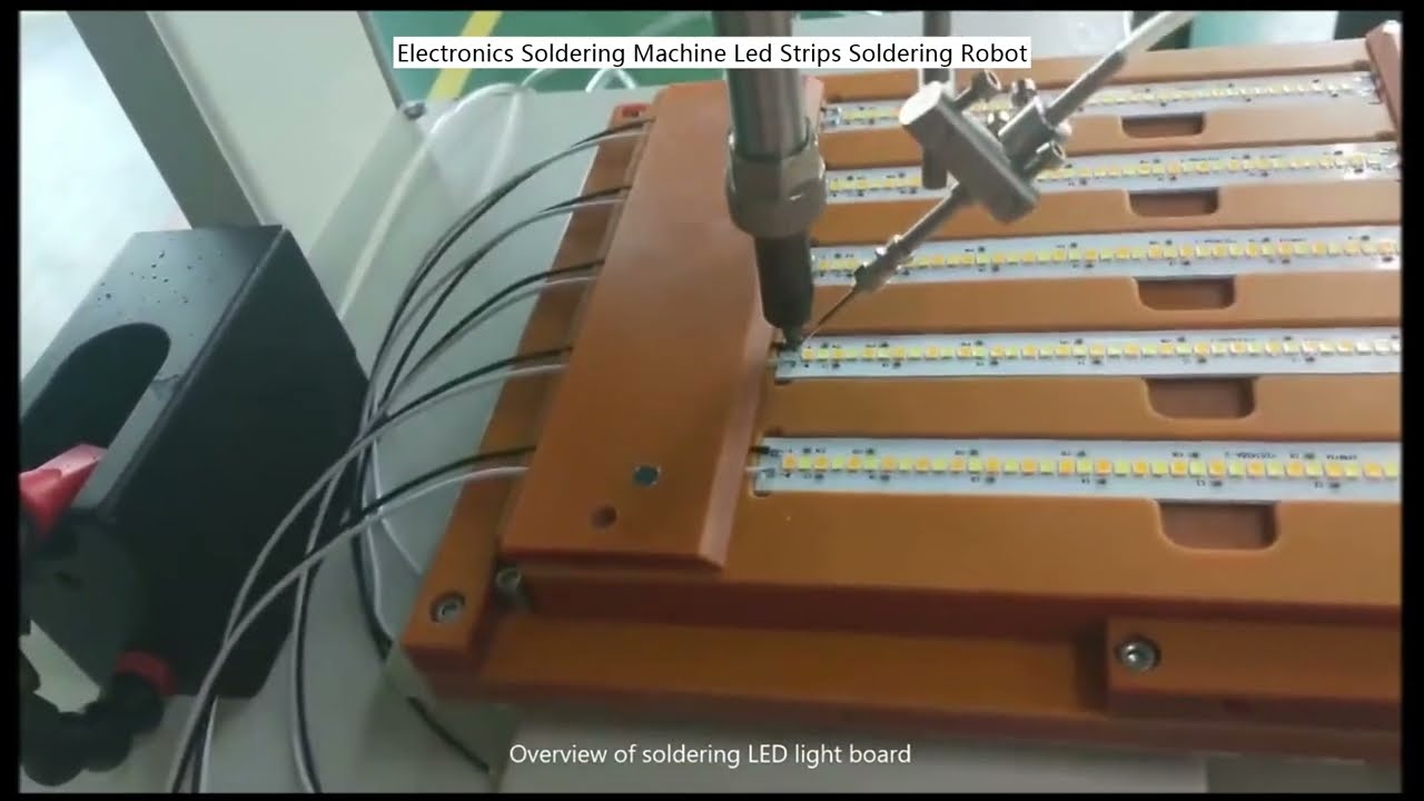 Robot hàn dải LED tự động - Máy hàn linh kiện điện tử chính xác cao