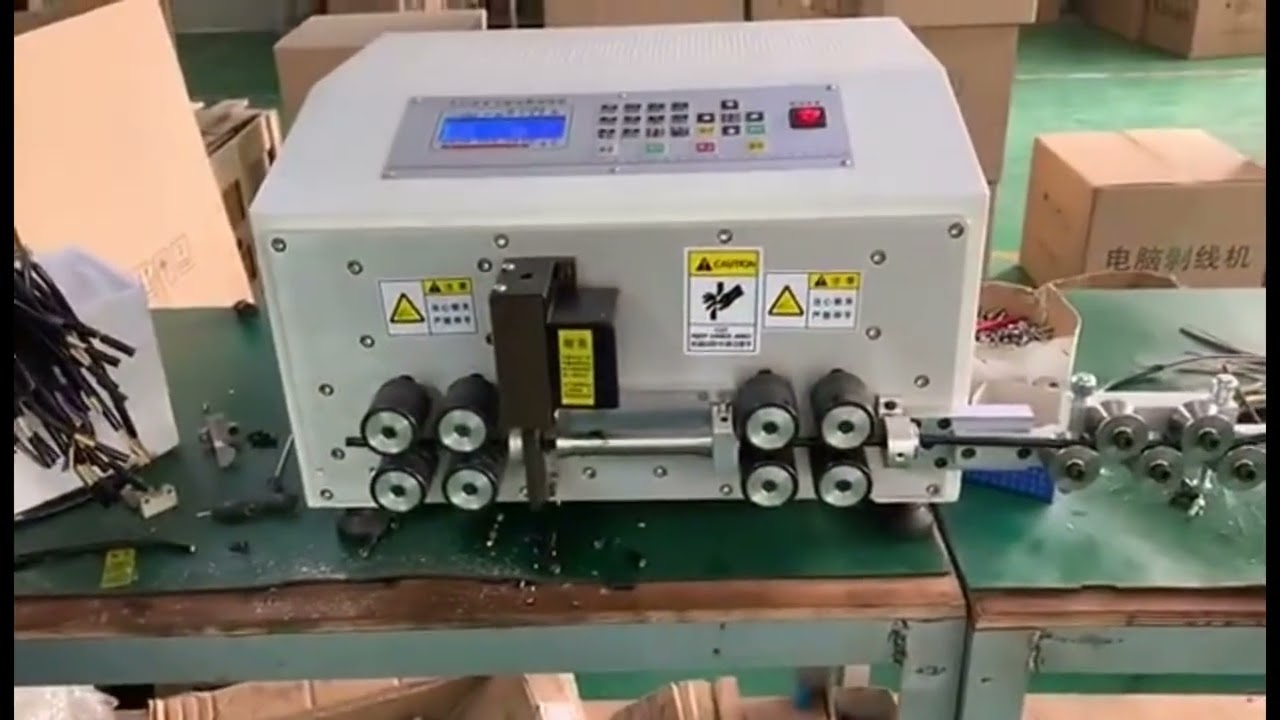 Máy Tuốt & Cắt Dây Điện Máy Tính 35mm² Tự Động – Tối Ưu Hóa Sản Xuất