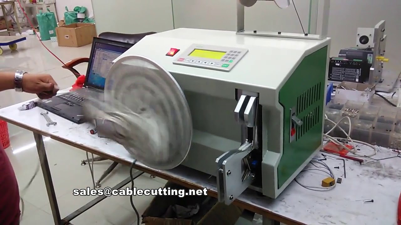 Máy quấn và buộc cáp tự động - Giải pháp tối ưu cho đóng gói công nghiệp