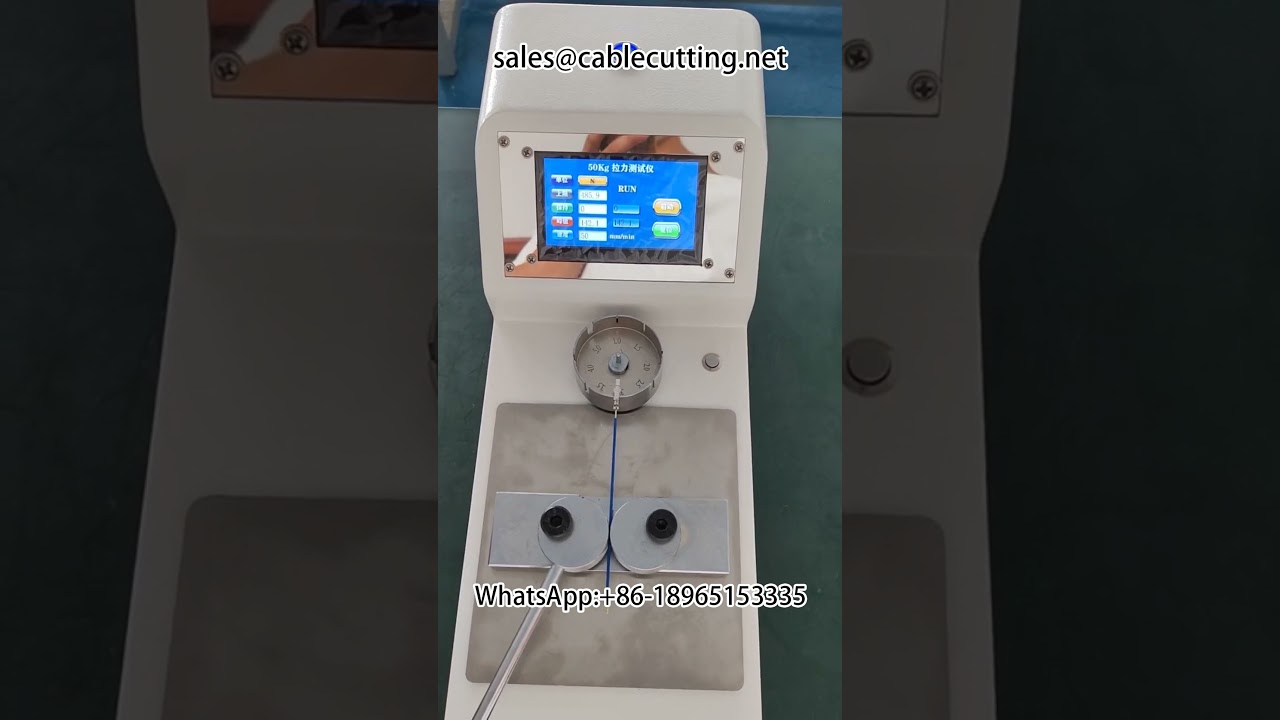 Máy Kiểm Tra Lực Kéo Đầu Cáp & Máy Tách Đầu Dây Tự Động | Thiết Bị Dây Cáp Chuyên Nghiệp