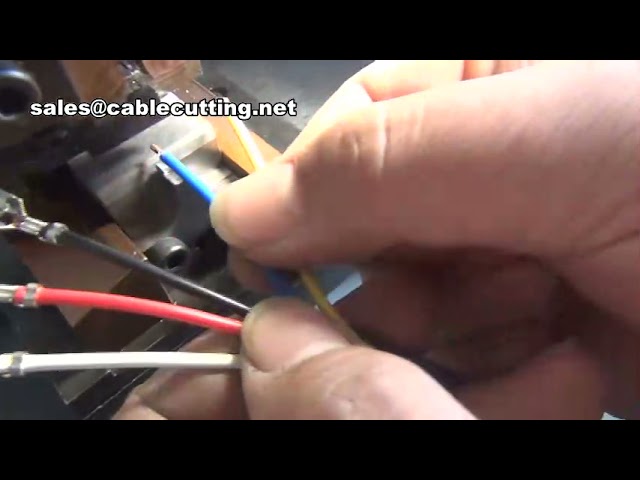 Máy ép đầu cáp và đầu nối tự động - Giải pháp gia công dây điện hiệu quả
