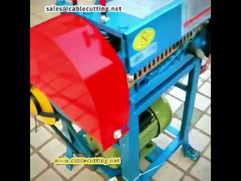 Máy tuốt dây điện tự động - Tái chế dây đồng phế liệu hiệu quả