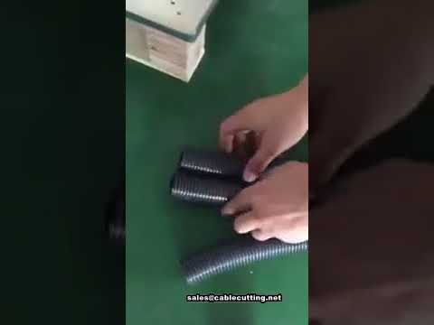 Máy cắt ống lượn sóng chia đôi chuyên nghiệp - Giá rẻ, cắt ống dày hiệu suất cao