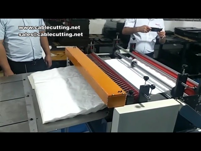 Máy Cắt Vải Bông Tự Động - Máy Cắt Vải Định Kích Thước Cố Định | Cắt Vải Chính Xác, Năng Suất Cao