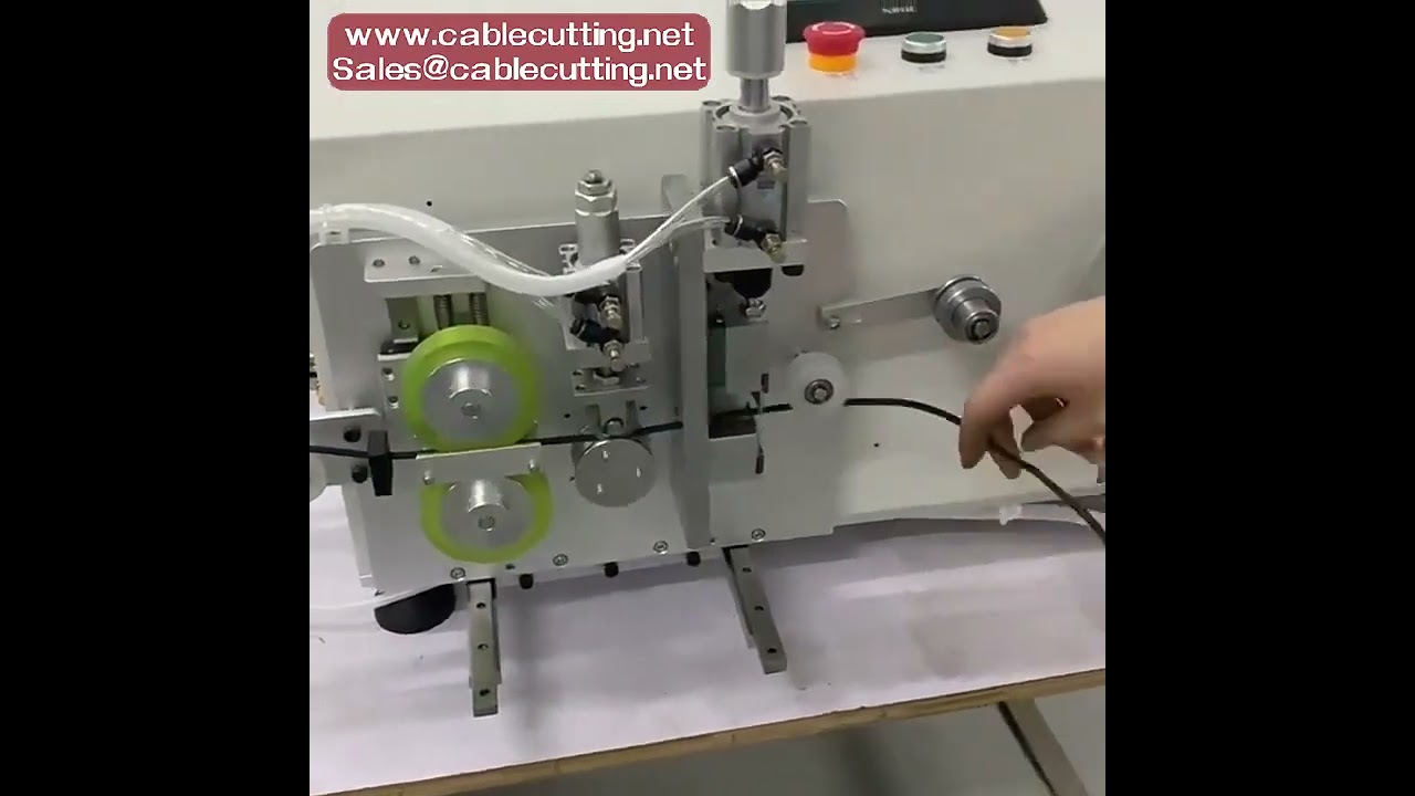 Máy Cắt Tự Động Full Touch Screen - Chức Năng Đếm & Cắt Dây Điện Chính Xác