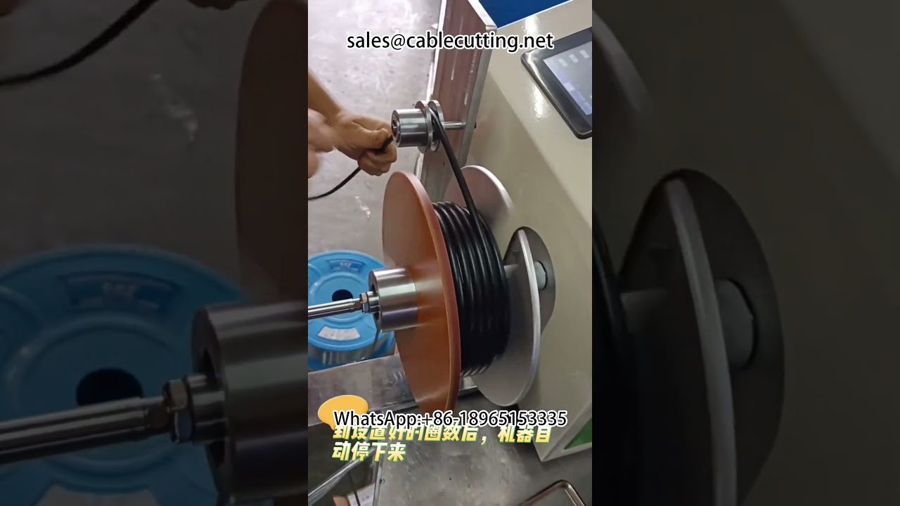 Máy quấn dây tự động: Quy trình phân loại, cắt và quấn dây chuyên nghiệp | #MáyQuấnDây