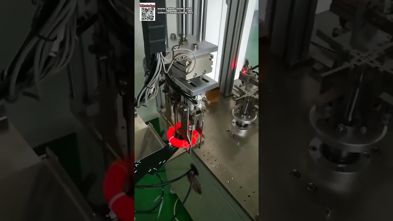 Máy quấn và buộc dây tự động cao cấp cho dây cắt thẻ treo