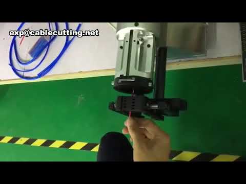Máy tuốt dây cáp đồng trục bán tự động - Tăng hiệu suất xử lý cáp chính xác