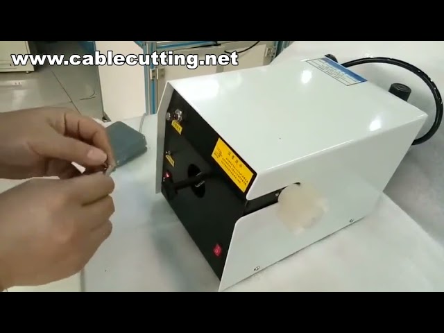 Máy chải tự động dây cáp chống nhiễu, Thiết bị chải dây bọc chắn đảo chiều