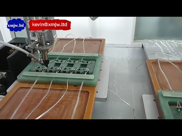Máy Hàn Nhúng Tự Động 4 Trục Để Bàn Cho PCB - Robot Hàn PCB Chính Xác Cao