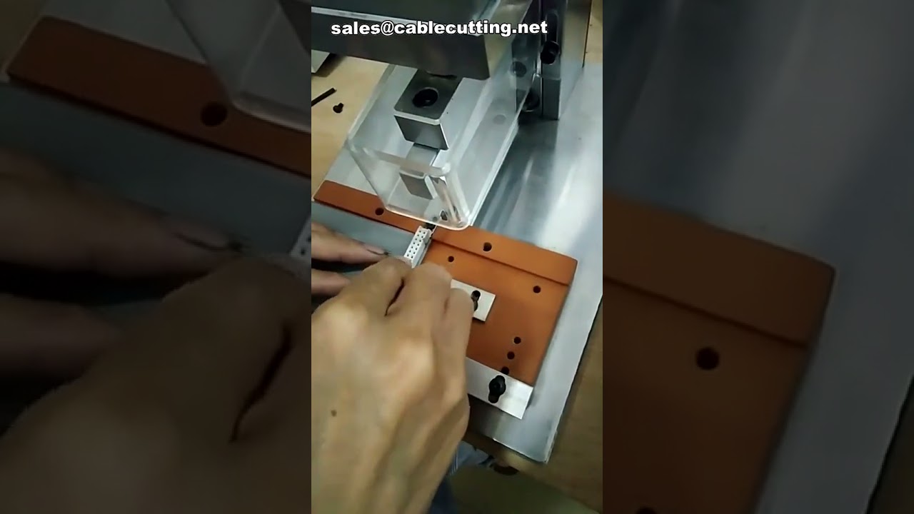 Máy ép cáp IDC chính xác | Máy bấm đầu cáp IDC | Thiết bị tự động hóa