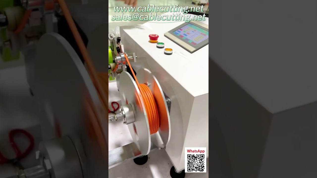 Máy cuộn dây tự động & định lượng chính xác cho dây nguồn và bộ dây cáp