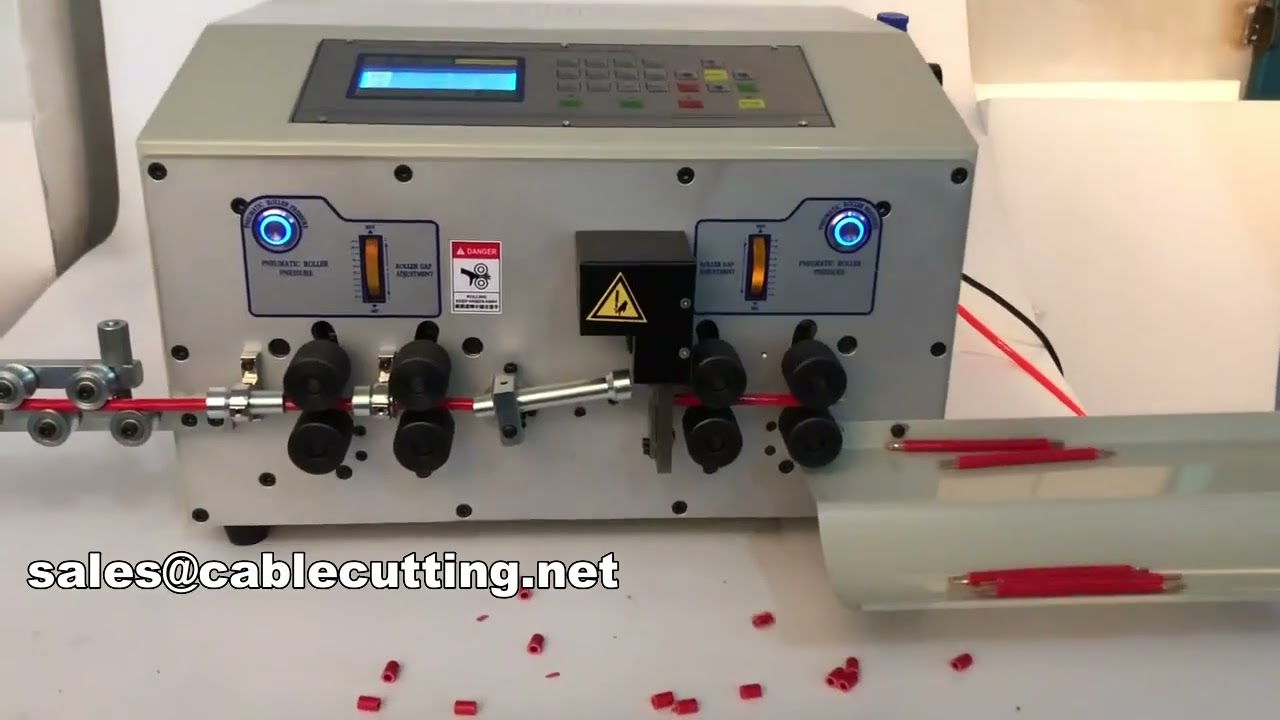 Máy tuốt và cắt dây cáp tự động 25mm² WPM-MAX2-25 | Máy gia công dây điện công nghiệp